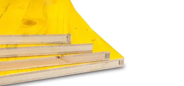 Žuta doka, gradjevinska oplata